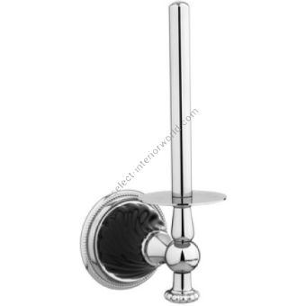 Bronces Mestre / Toilet Roll Holders / Artica with Black porcelain twisted 233585.NSL0.50
