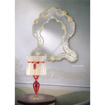 Italian Luxury Lighting / Wall Mirrors / Venetian Style Wall Murano Glass 299S