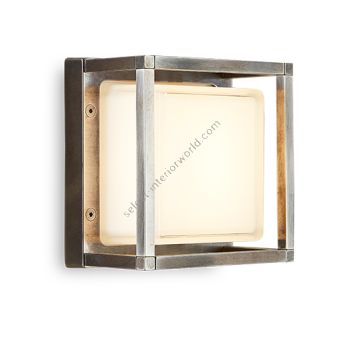 Moretti Luce / Outdoor Wall Lights / Ice Cubic square 3404 GX53