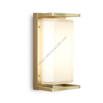 Moretti Luce / Outdoor Wall Lights / Ice Cubic rectangular 3412 GX53