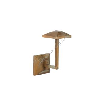 Moretti Luce / Outdoor Wall Lights / Aura Edge 3540
