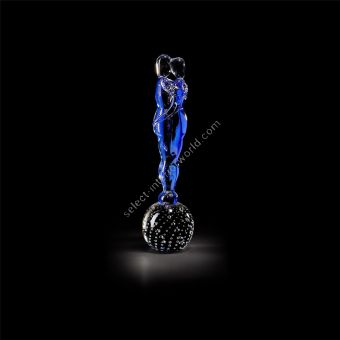 Italian Luxury Lighting / Figurative Sculptures / Two Lovers in Murano Glass 4669 1 COL