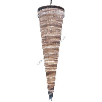 Patrizia Volpato / Cascade Lights / Cristalli Murano Glass 24 Karat Gold