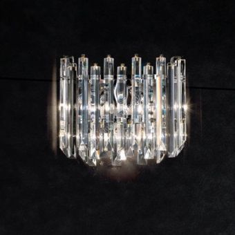 Patrizia Volpato / Wall Sconces / Cristalli Murano Glass 24 Karat Gold PV-5082-APPPV-5082-APP