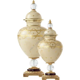 Le Porcellane / Vases with Lids / Potiche Elite 5143 5142