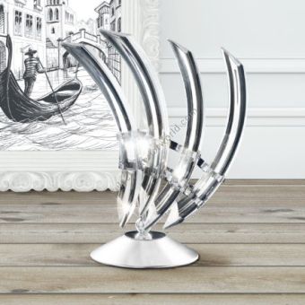 Patrizia Volpato / Table Lamps / Rondò Murano Glass 24 Karat Gold 522-LPSX
