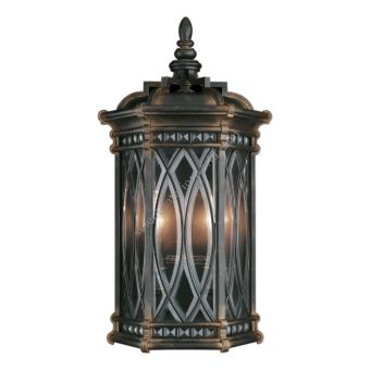 Fine Art Handcrafted Lighting / Outdoor Wall Lights / Warwickshire 21" H