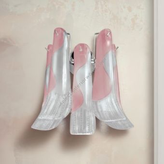 Patrizia Volpato / Wall Sconces / Petali Handcrafted Murano Glass 24 Karat Gold PV-8007-APP