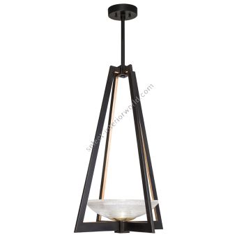 Fine Art Handcrafted Lighting / Pendant Lights / Delphi 17.5″ Square 896040 