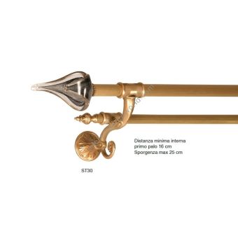 Il Paralume Marina / Curtain Rods / ST30