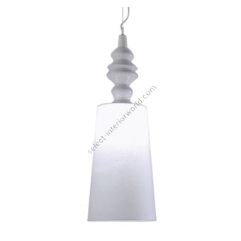 Karman / Pendants & Suspension Lights / Alì e Babà 35cm Ceramic & shade linen SE619BS