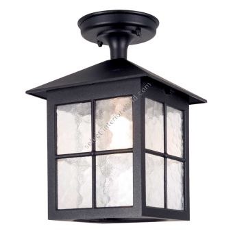 Elstead Lighting / Outdoor Ceiling Lights / Winchester Porch Lantern Black