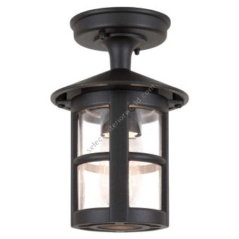 Elstead Lighting / Outdoor Ceiling Lights / Hereford Porch Lantern Black 21A