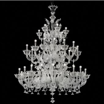 Glass & Glass Murano / Chandeliers / Traditional Venetian chandeliers C-2208/36