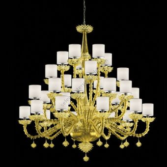 Glass & Glass Murano / Chandeliers / Contemporary Venetian chandeliers C-2303/30P