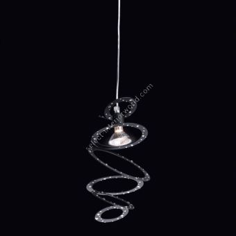 Patrizia Volpato / Pendants & Suspension Lights / Cassiopea Handcrafted Swarovski 24 Karat Gold