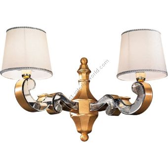 Arte Veneziana / Wall Lights / Charlotte Art Déco LDW-AVA-009-AD62