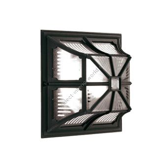 Elstead Lighting / Outdoor Wall & Ceiling Lights / Chapel 1 Flush Lantern Black