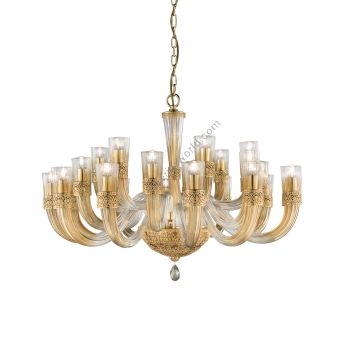 Euroluce Lampadari / Chandeliers / Dea L12+6+6