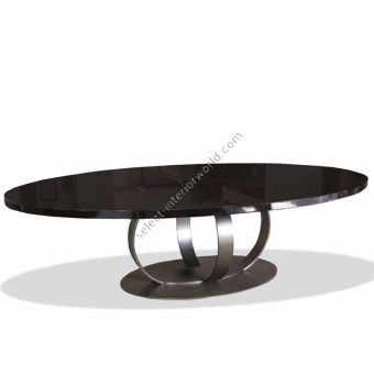 DOM Edizioni / Dining Tables / Andrew Elliptic Ebony Top