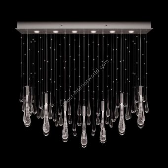 Fine Art Handcrafted Lighting / Pendants & Suspension Lights / Rain Rectangular 100138