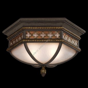 Fine Art Handcrafted Lighting / Outdoor Semi-Flush Mounts / Chateau Outdoor 21″ 403082