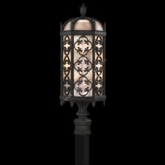 Fine Art Handcrafted Lighting / Outdoor Post Mount / Costa del Sol 29″ 541480