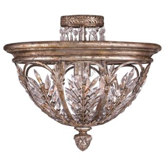 Fine Art Handcrafted Lighting / Semi-Flush Mounts / Winter Palace 18″ Round 300440 