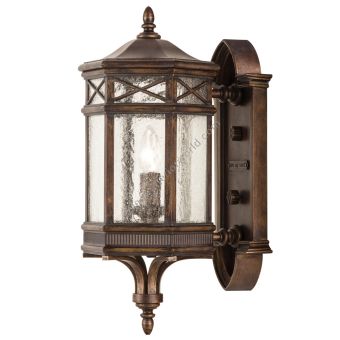 Fine Art Handcrafted Lighting / Outdoor Wall Mounts / Holland Park 18″ 844881