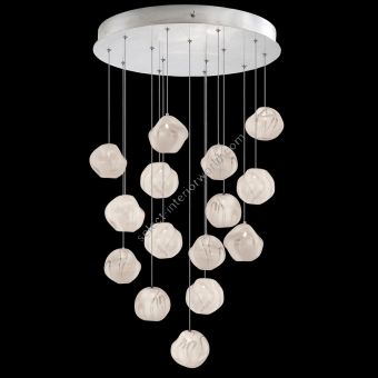 Fine Art Handcrafted Lighting / Pendant Lights / Vesta 21″ Round 867040