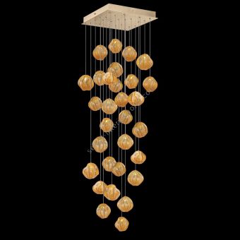 Fine Art Handcrafted Lighting / Pendant Lights / Vesta 30″ Square 867640