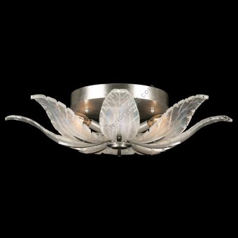 Fine Art Handcrafted Lighting / Semi-Flush Mounts / Plume 28″ Round 894140