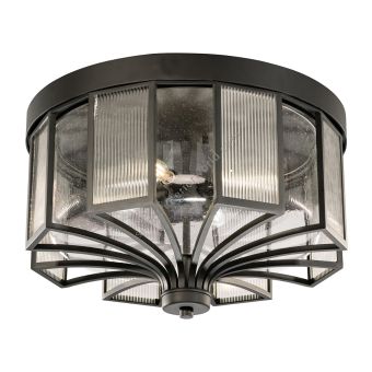 Fine Art Handcrafted Lighting / Outdoor Flush Mount / Bristol 21.5″ 900082 