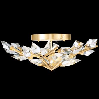 Fine Art Handcrafted Lighting / Semi- Flush Mounts / Foret 31″ Round 908740
