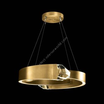 Fine Art Handcrafted Lighting / Pendant Lights / Strata 32″ Round 927545