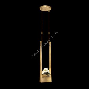 Fine Art Handcrafted Lighting / Pendant Lights / Strata 7.5″ Round 928240