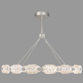 Fine Art Handcrafted Lighting / Pendant Lights / Allison Paladino 48.5″ Round 873140-1 b