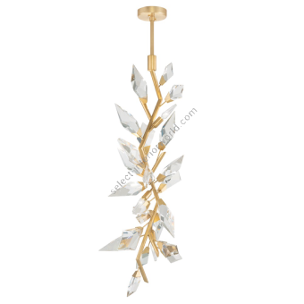 Fine Art Handcrafted Lighting / Pendant Lighting / Foret 19″ Linear 901640