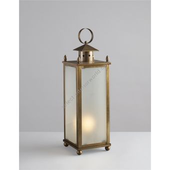 Officina Ciani / Outdoor Pedestal Lights / Brass GL3036FL Brassy