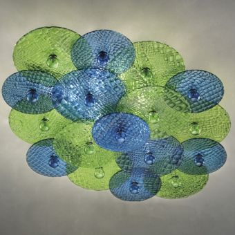Glass & Glass Murano / Semi-Flush Mounts / Habitat Creative 3.1 ART. 36001/P