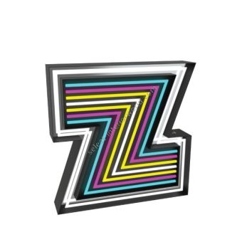 DelightFULL / Floor or Wall Lamps / Light Letter Z | Graphic Letters "Z" 
