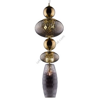 Euroluce Lampadari / Pendants & Suspension Lights / Harmony Big Fumè Brown