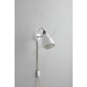 Original BTC / Wall Ligths / Hector Medium Dome Plug Switch & Cable