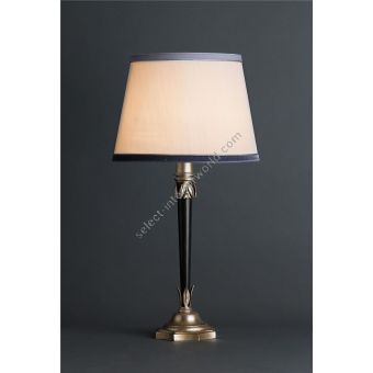 Officina Ciani Officina Ciani / Table Lamps / Iron Conical Stem and Brass Base HL1083TA-1