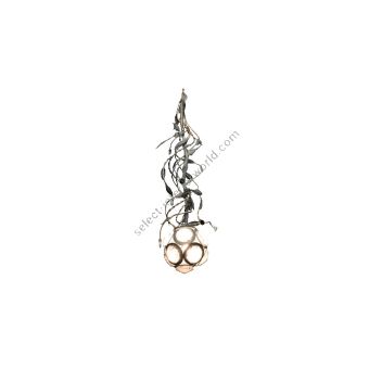 Mechini / Chandeliers / Clear Bohemian Crystal and Murano Glass L-Snowball/1