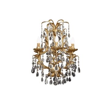 Mechini / Chandeliers / Bohemian Crystal and Clear Pearl Banding L135/6