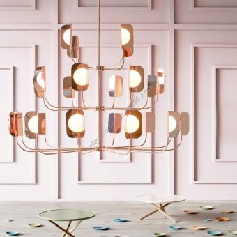 MM Lampadari / Chandeliers / Leaf with 24 Lights