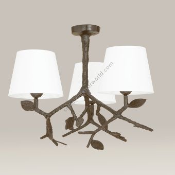 Objet Insolite / Bronze Chandeliers / Lustre Flora