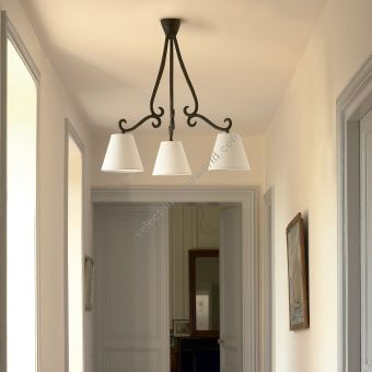 Objet Insolite / Bronze Chandeliers / Lustre Volute