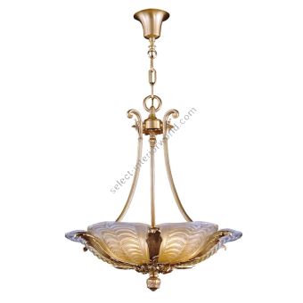 Mariner / Pendants & Suspension Lights / Casted Bronze & Venetian glass 19494.1